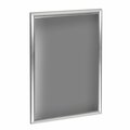 Azar Displays 11" x 17" Vertical/ Horizontal Snap Frame for Wall Display Only, PK10 300211-SLV